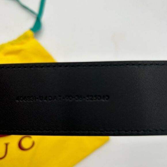 Men, Gucci, X Adidas, GG Marmont, Belt 90 cm made in Italy - Picture 8 of 9